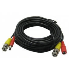 100 Feet Power Video BNC Plug and Play Cable for CCTV Camera System